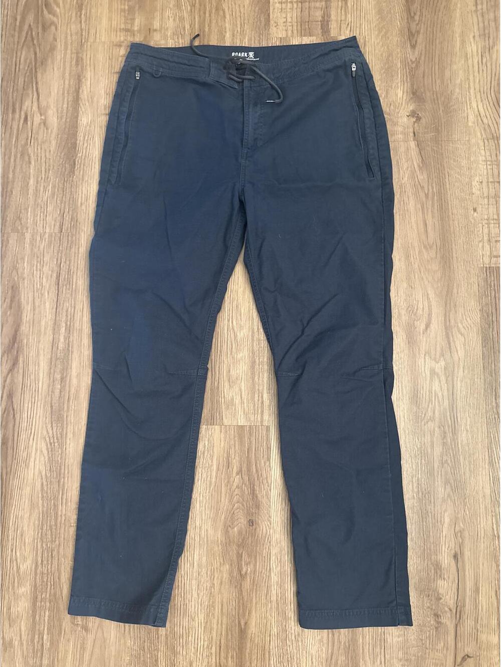 Roark Adventure Navy Blue Drawstring Pants Size 34